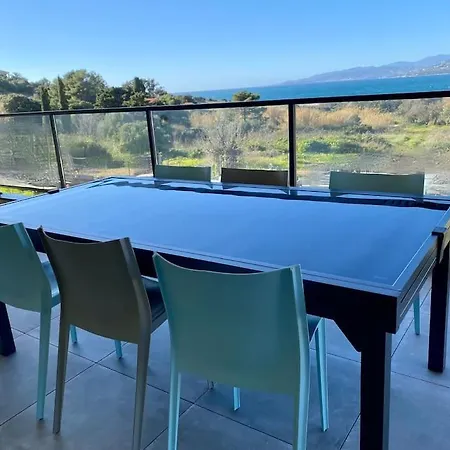 Spacieux Appart- 6pers- Vue Mer- 2 Min De La Appartement Propriano (Corsica)