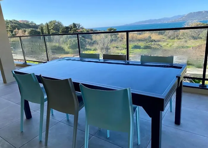 Spacieux Appart- 6pers- Vue Mer- 2 Min De La Appartement Propriano (Corsica)